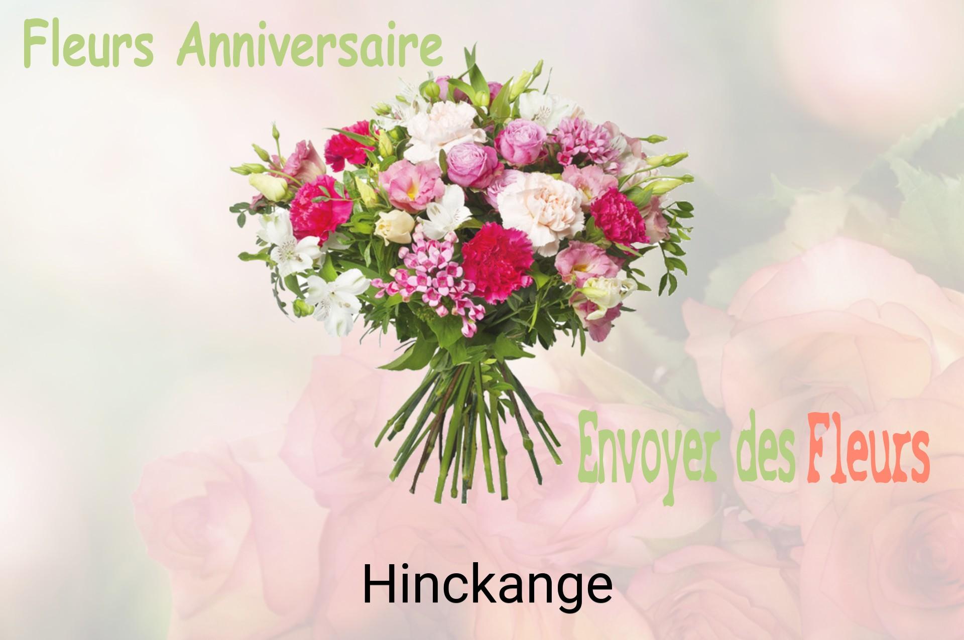 Bouquet de fleurs d’anniversaire livré à Hinckange