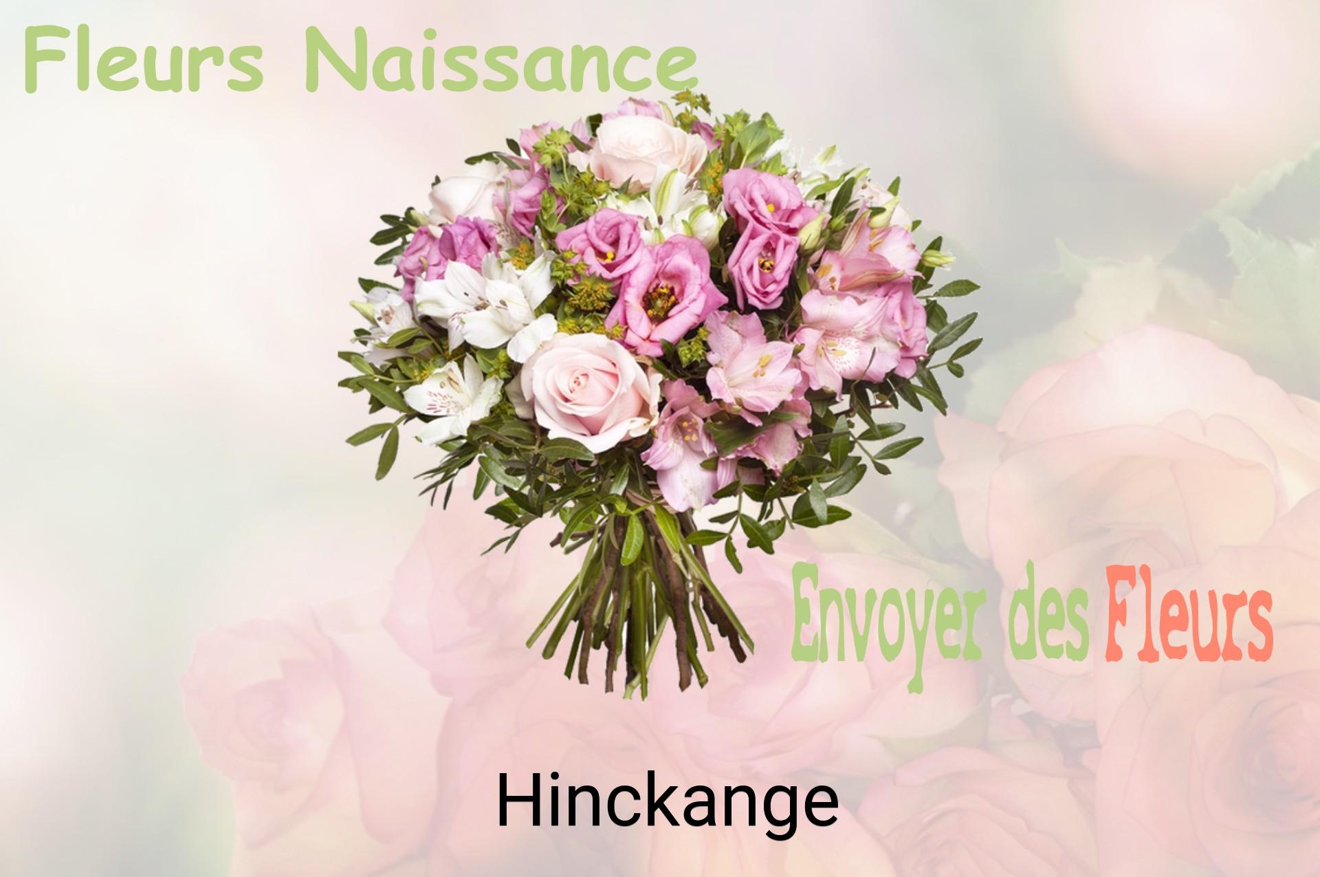 Bouquet de fleurs de naissance livré à Hinckange